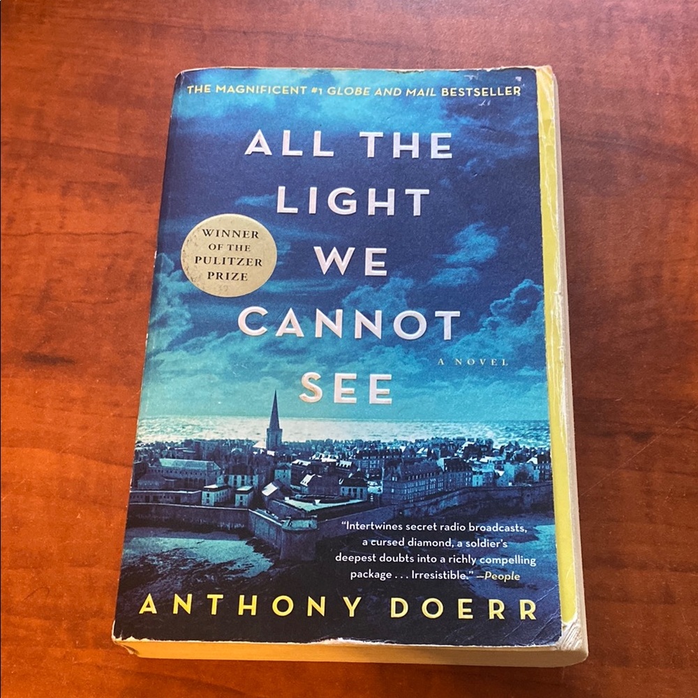 All the Light We Cannot See — Paperback Novel by Anthony Doerr